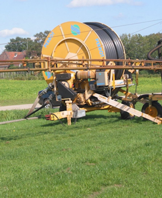 Beregening met afslag